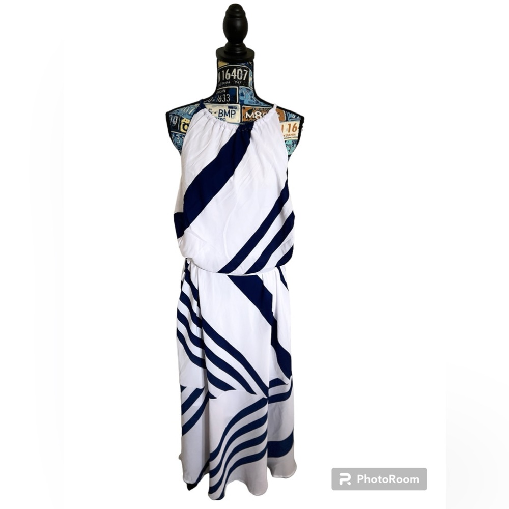 NWT, Ashley Stewart, Halter Maxi Dress